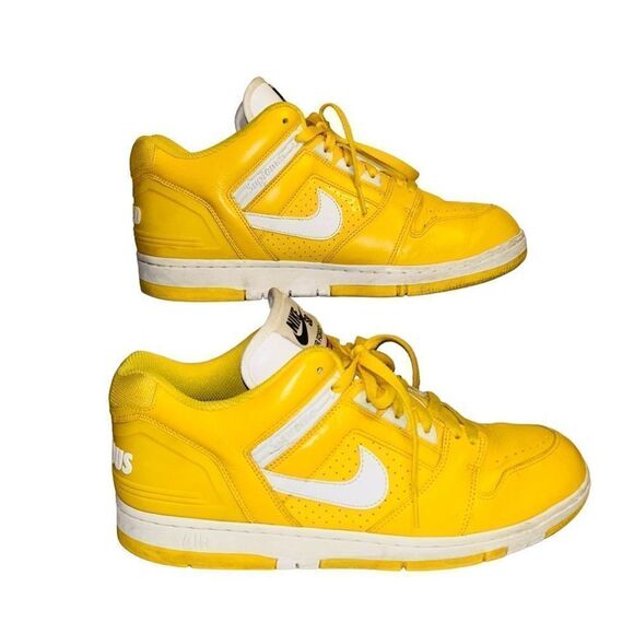 Nike Air Force 2 x Supreme Yellow 2017- size 12 main image 7